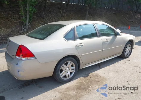 2012 Chevrolet Impala Lt from USA, damaged, VIN 2G1WG5E3XC1203582